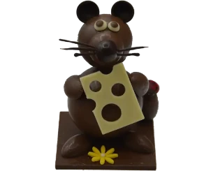 image illustrative d'une création en chocolat